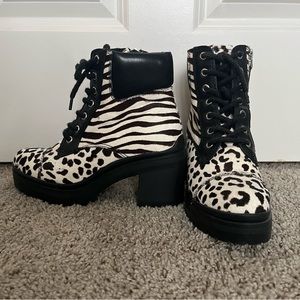 Chunky Heel Boots